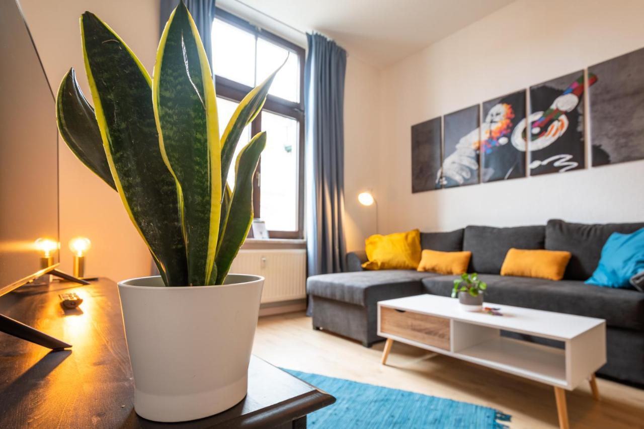 Blue Chili 18 Zentrales City-Apartment Am Hasselbachplatz, 4 Personen Magdeburg Exteriör bild
