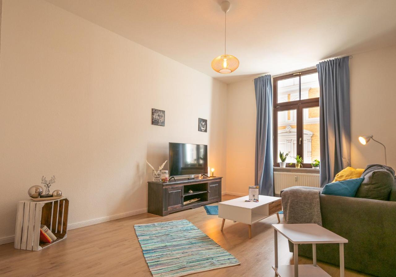 Blue Chili 18 Zentrales City-Apartment Am Hasselbachplatz, 4 Personen Magdeburg Exteriör bild