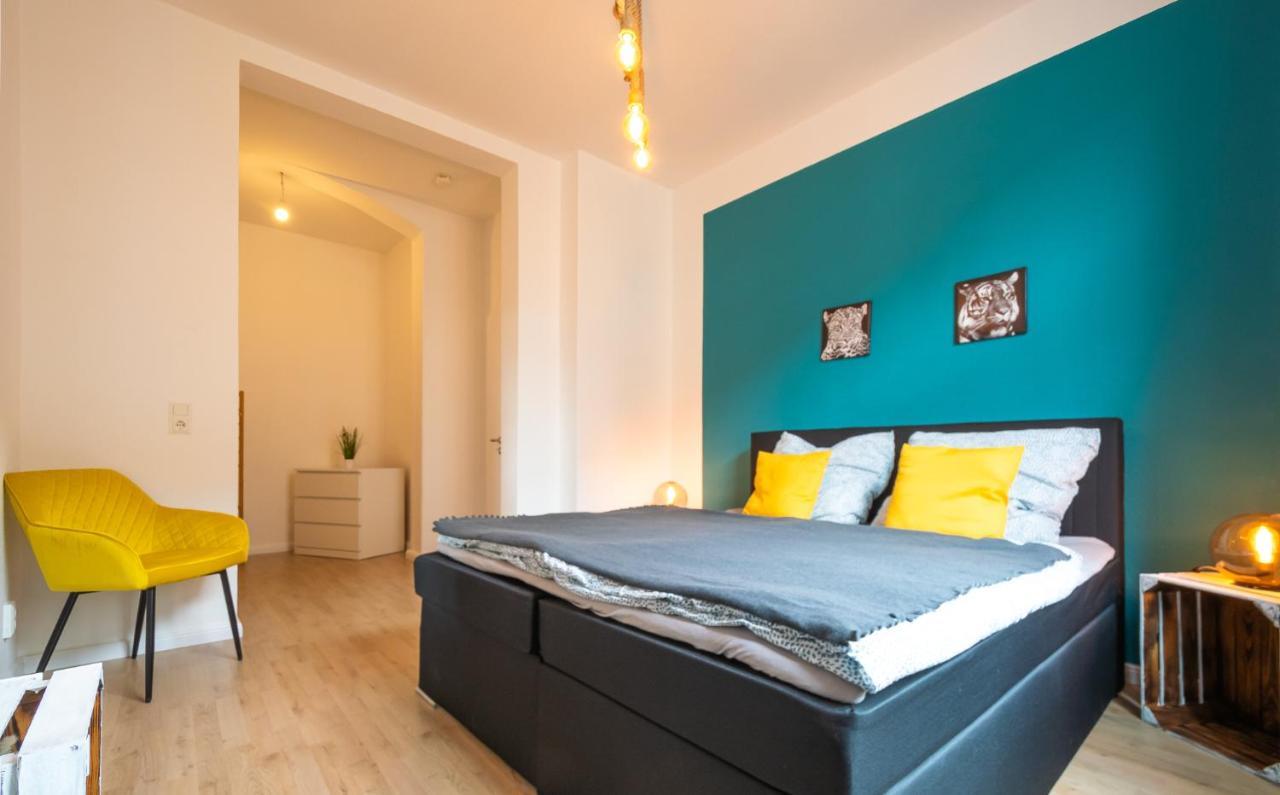 Blue Chili 18 Zentrales City-Apartment Am Hasselbachplatz, 4 Personen Magdeburg Exteriör bild