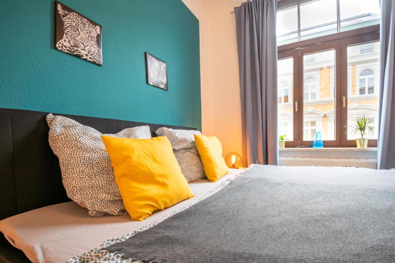 Blue Chili 18 Zentrales City-Apartment Am Hasselbachplatz, 4 Personen Magdeburg Exteriör bild